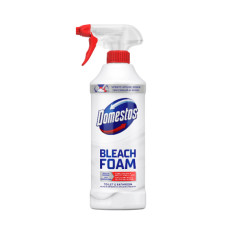 Domestos спрей-піна для чищення ванної та унітазу Bleach Foam з відбілювачем, 435 мл